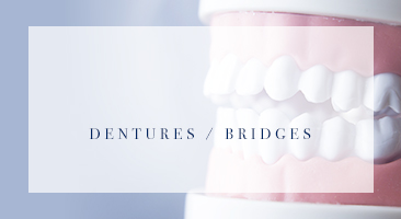 入れ歯・ブリッジの方へ DENTURES / BRIDGES
